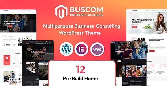 Buscom WordPress Theme