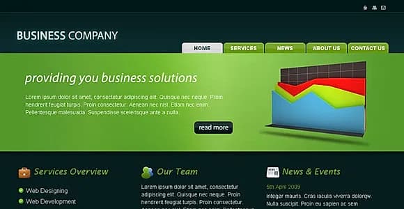Business Company HTML Template