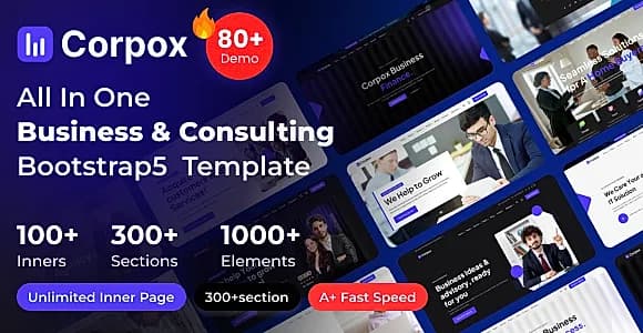Business Consulting Bootstrap 5 Template | Corpox