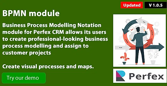 Business Process Modelling 1.0.6. module for Perfex CRM