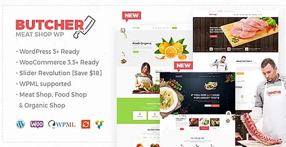Butcher WordPress Theme