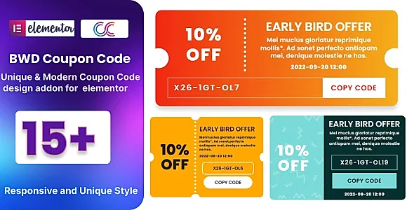 BWD Coupon Code WordPress Plugin