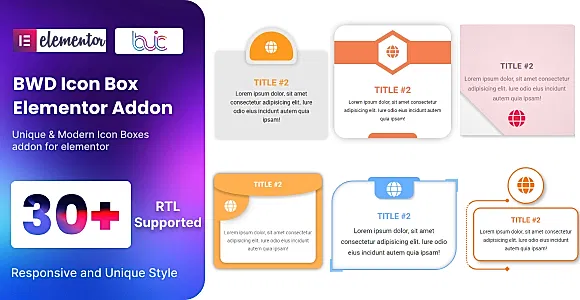 BWD Icon Box WordPress Plugin