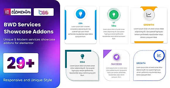 BWD Service Showcase WordPress Plugin