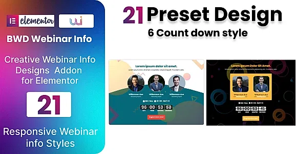 BWD webinar Info WordPress Plugin