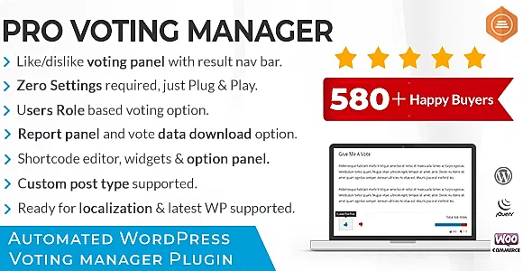 BWL Pro Voting Manager WordPress Plugin