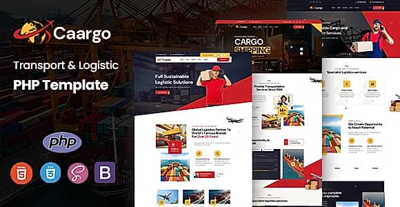 Caargo - Transport & Logistics PHP Template