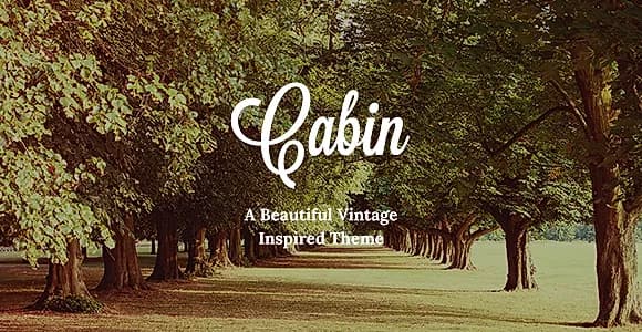 Cabin WordPress Theme