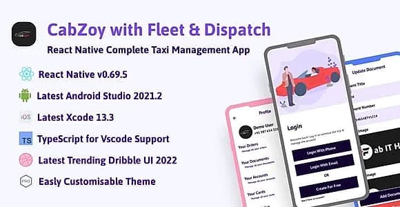 CabZoy Taxi - Complete Taxi Solution with Dispatch & Fleet Management