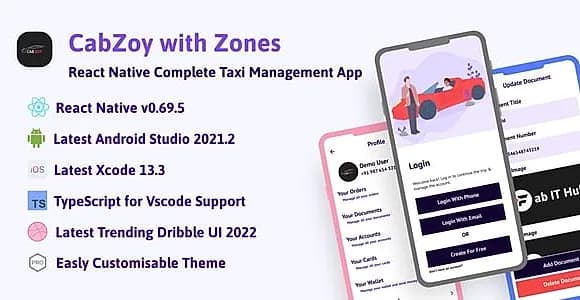 CabZoy Taxi - Complete Taxi Solution with Zone Management