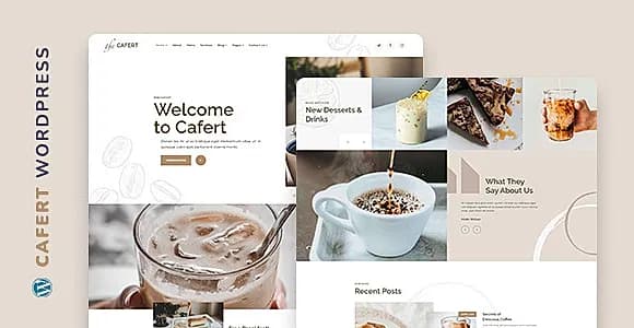 Cafert WordPress Theme