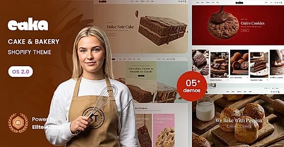 Caka - Cake & Bakery Shopify 2.0 Theme