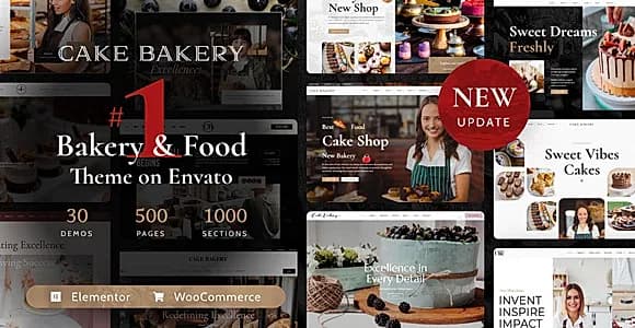 Cakebakery WordPress Theme