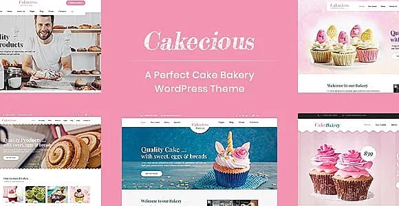 Cakecious WordPress Theme