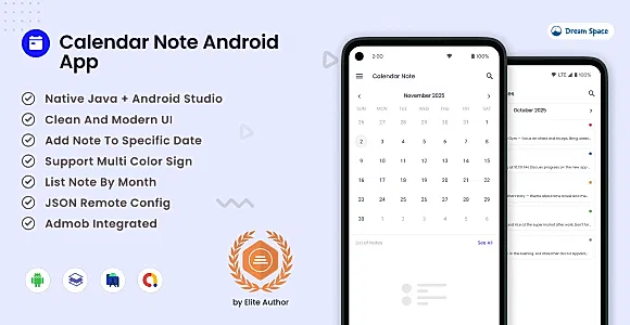 Calendar Note Android App 1.0
