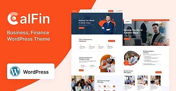 Calfin WordPress Theme