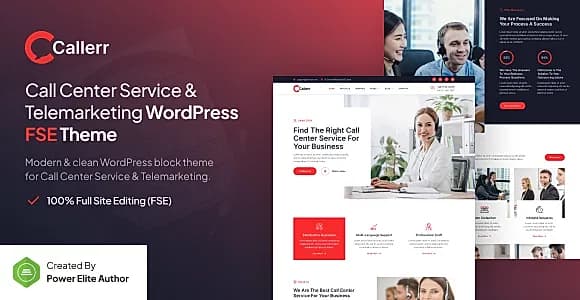 Callerr WordPress Theme