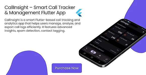 CallInsight | Call Logger, Analytics & Export Tool – Flutter App