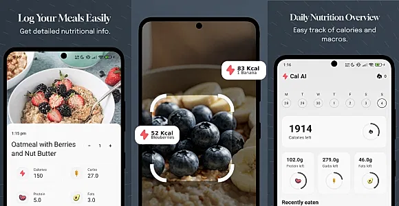 Calories & Nutrition Tracker - Food scanner with AI