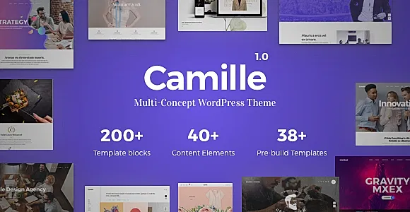 Camille WordPress Theme