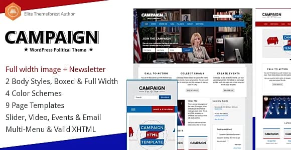 Campaign WordPress Theme