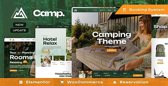 Campground WordPress Theme