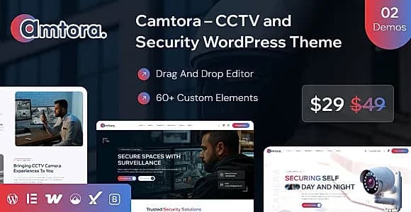 Camtora WordPress Theme