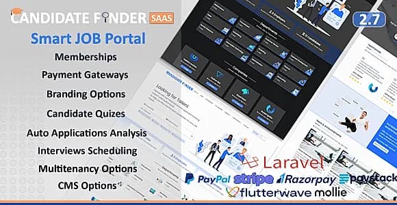 Candidate Finder SaaS - Recruitment Management and Job Portal