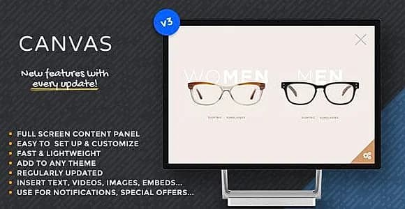 Canvas, by Bonfire WordPress Plugin