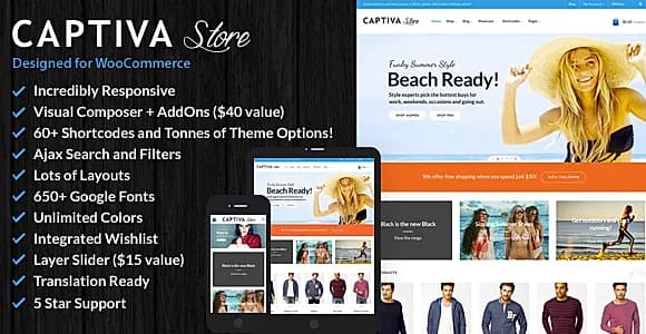 Captiva WordPress Theme