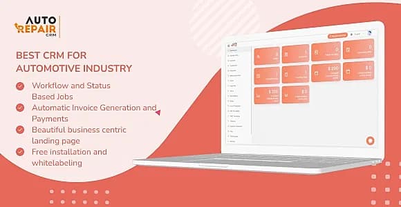 Car Wash/Auto Repair Website and CRM | Best CRM for automotive industry