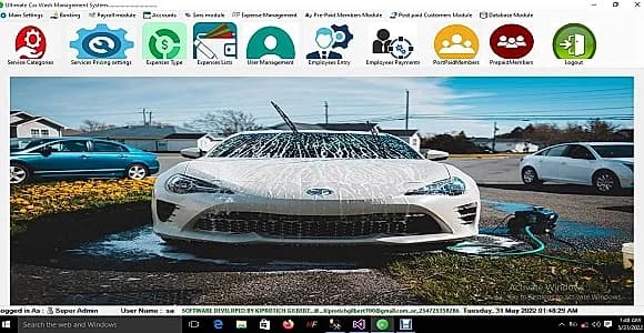 Car Wash Management System