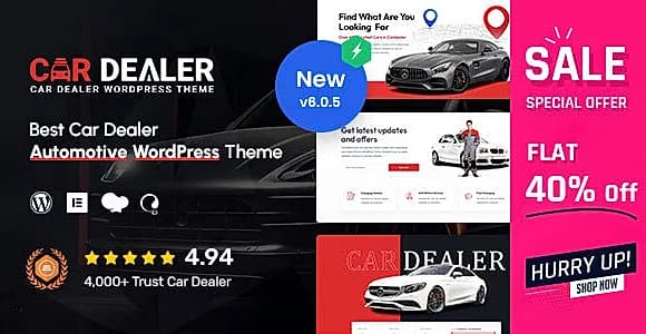 CarDealer WordPress Theme