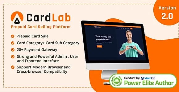 CardLab - Prepaid Card Selling Platform