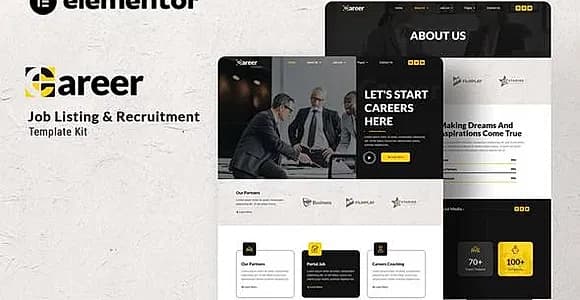 Career - Job Recruitment Elementor Template Kit