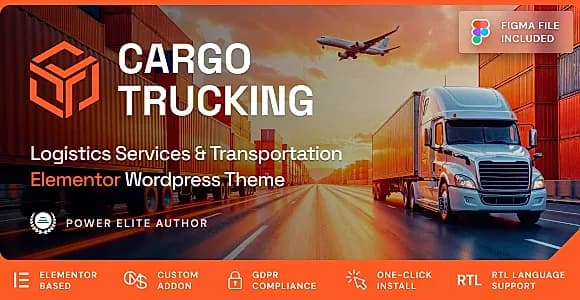 Cargo Trucking WordPress Theme