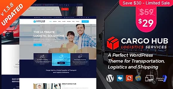 CargoHub WordPress Theme