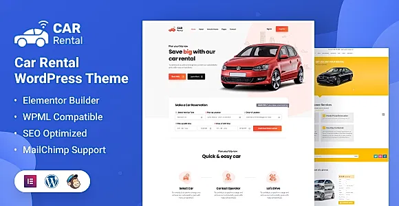 CarRental WordPress Theme