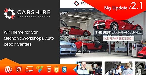 Carshire WordPress Theme