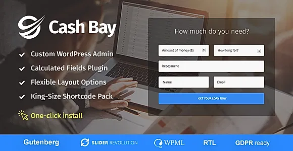 Cash Bay WordPress Theme