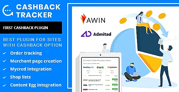 Cashback Tracker Pro WordPress Plugin