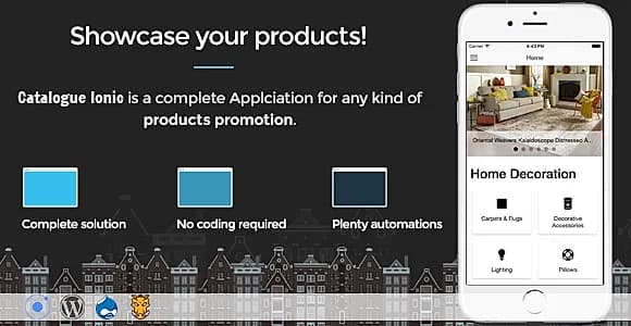 Catalogue Ionic - Full application