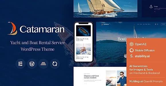 Catamaran WordPress Theme