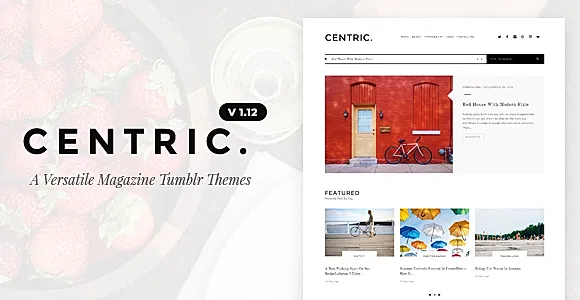 Centric | A Versatile Tumblr Theme