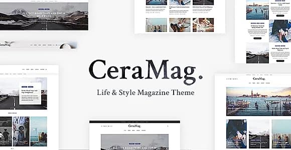 CeraMag WordPress Theme