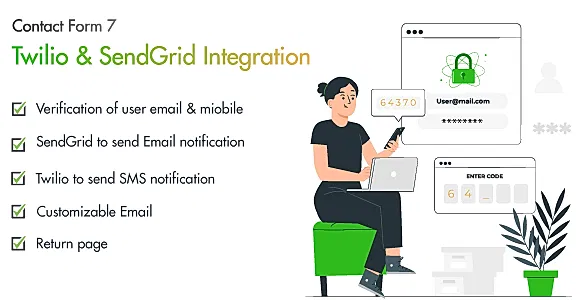 CF7 Verify Email and Mobile Number - CF7 Form Entries View & Export