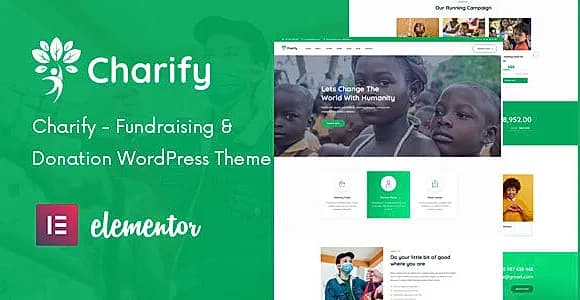 Charify WordPress Theme