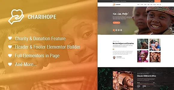 charihope WordPress Theme