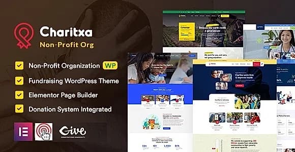 Charitxa WordPress Theme