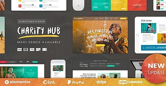 Charity Foundation WordPress Theme
